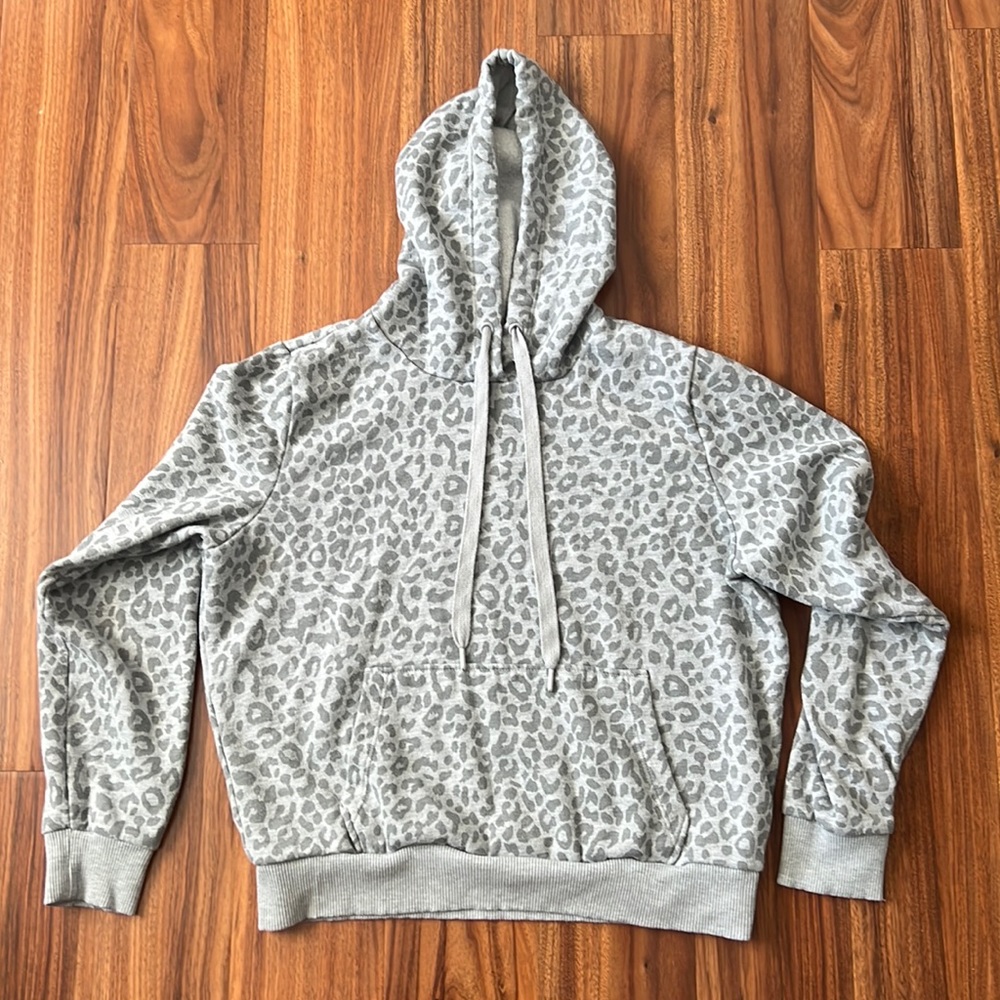 90 Degree By Reflex Leopard Hoodie